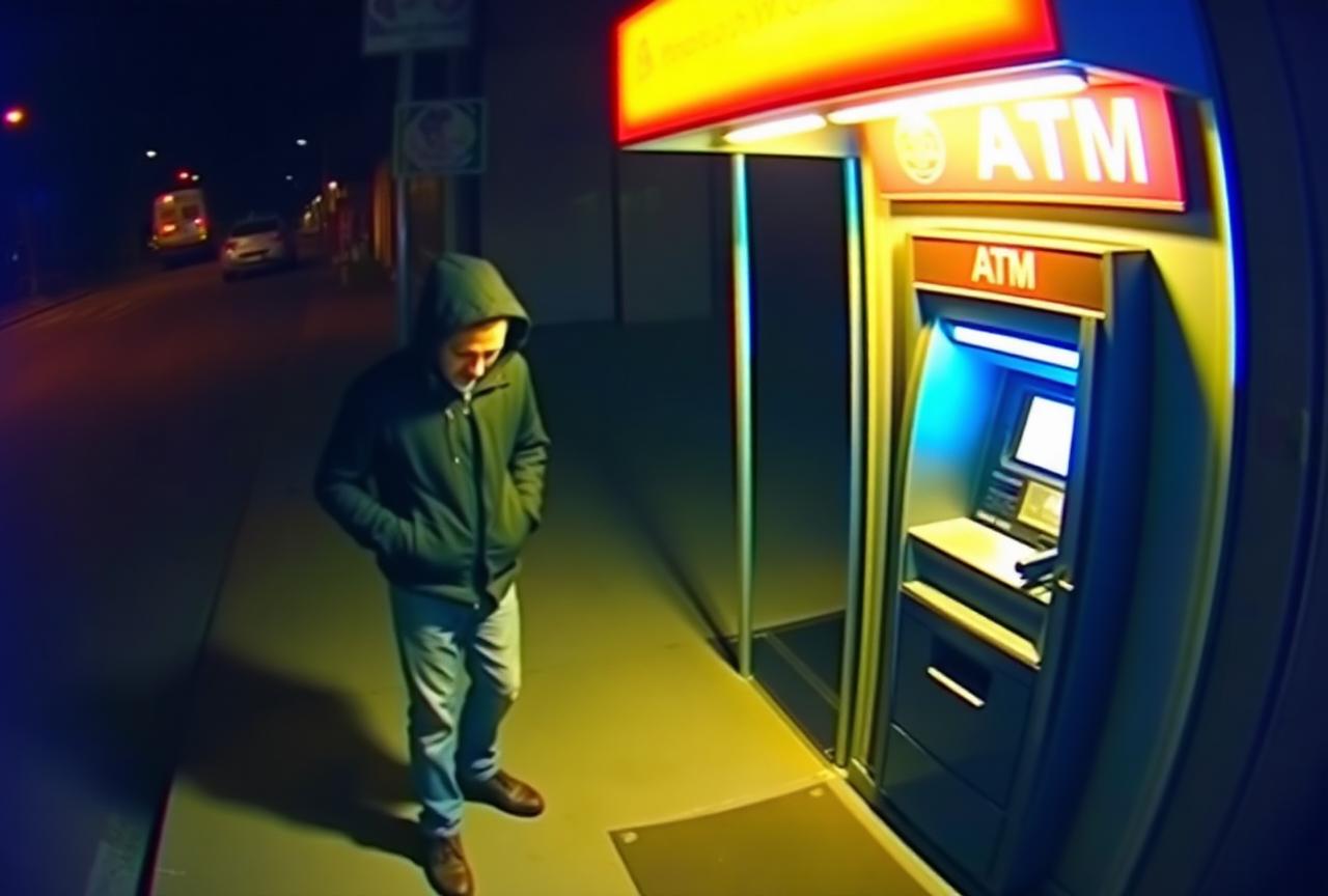 Loitering bancomat