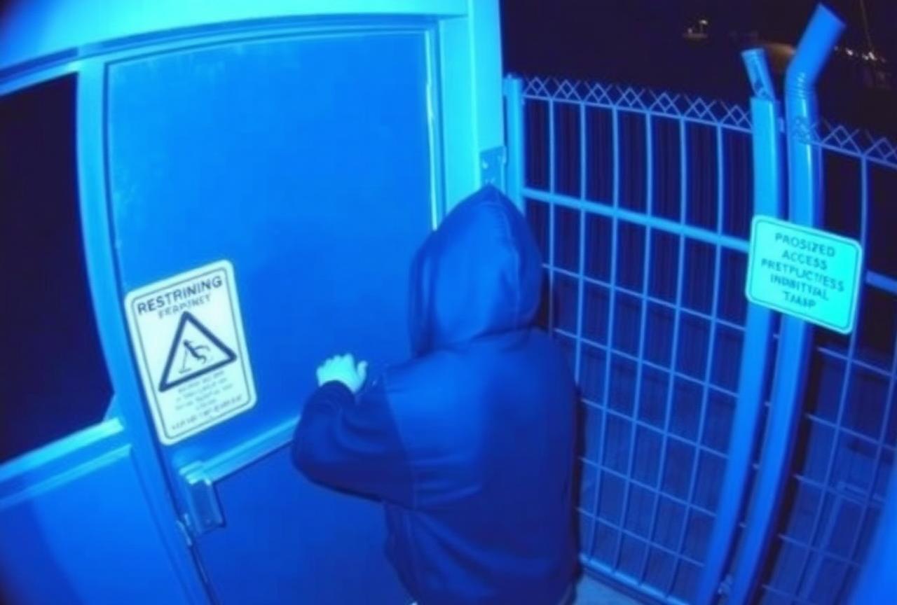 Acces neautorizat zona restrictionata