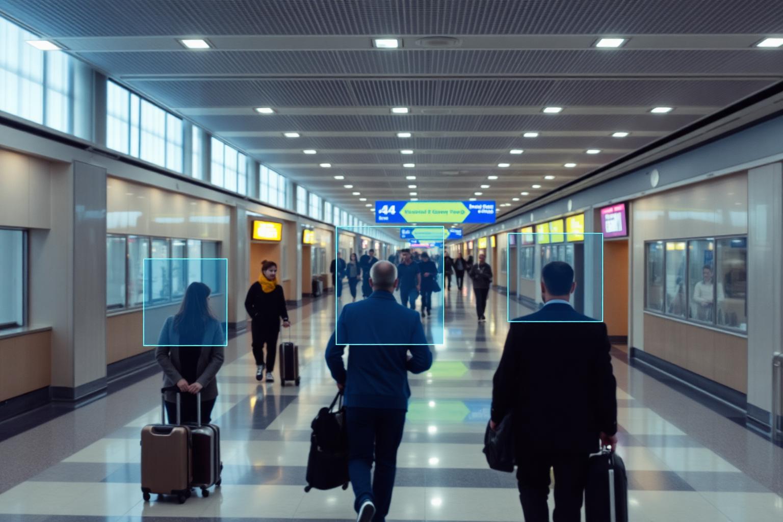 AI supraveghere terminal aeroport bagaj